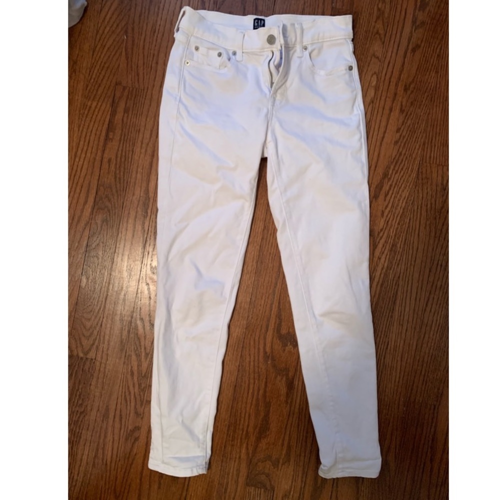Gap white jeans